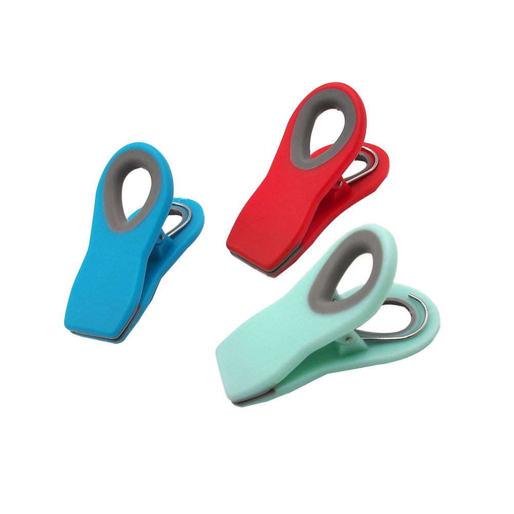 Food Snacks That Are Green - 6Pcs Magnetic Sealing Clips Storage Clips