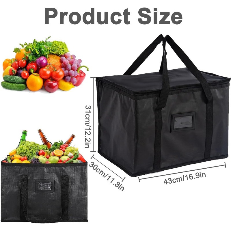 Food Snacks Delivery - New Food Delivery Bag Large Thermal