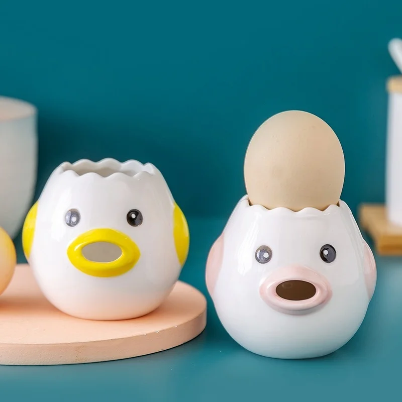 Protein Bar Box - Egg White Separator Cute Chicken Ceramic