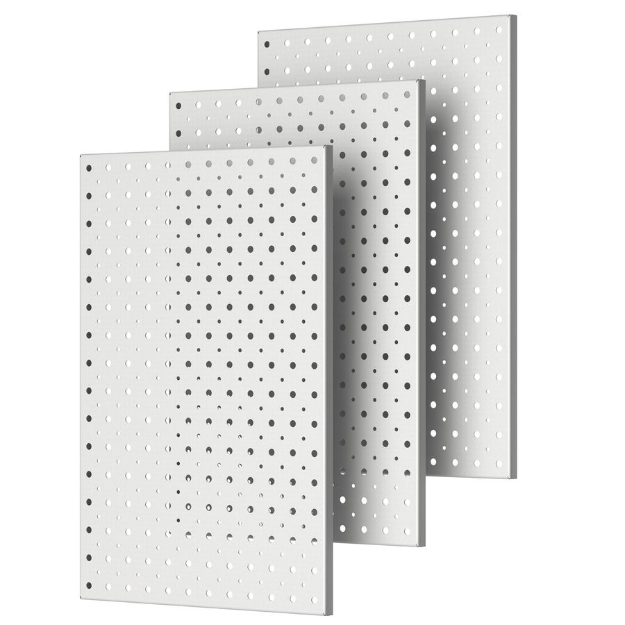 Foods X - Metal Pegboard Panels, 16 x 12