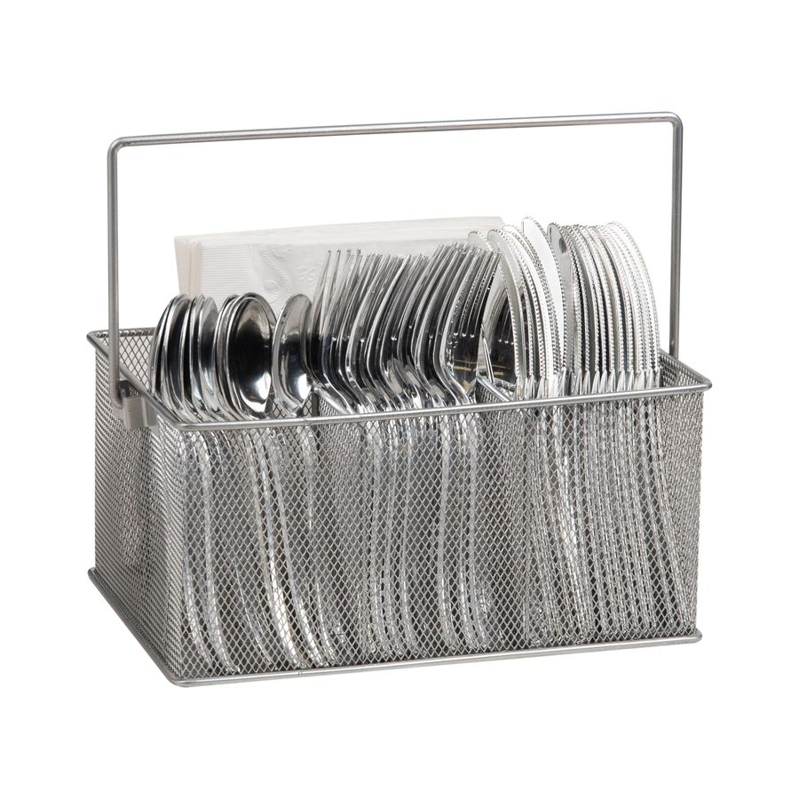 Foods X - Utensil Holder, Silverware Organizer, Caddy, Cutlery