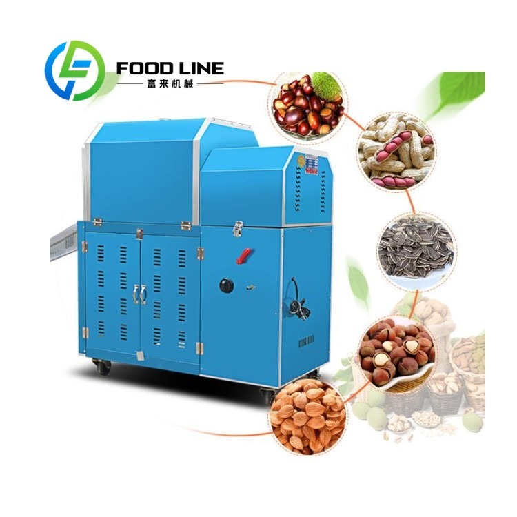 Roasted Nut Mix - Seasoning Mixing Nut Roasting Machine Synchronous