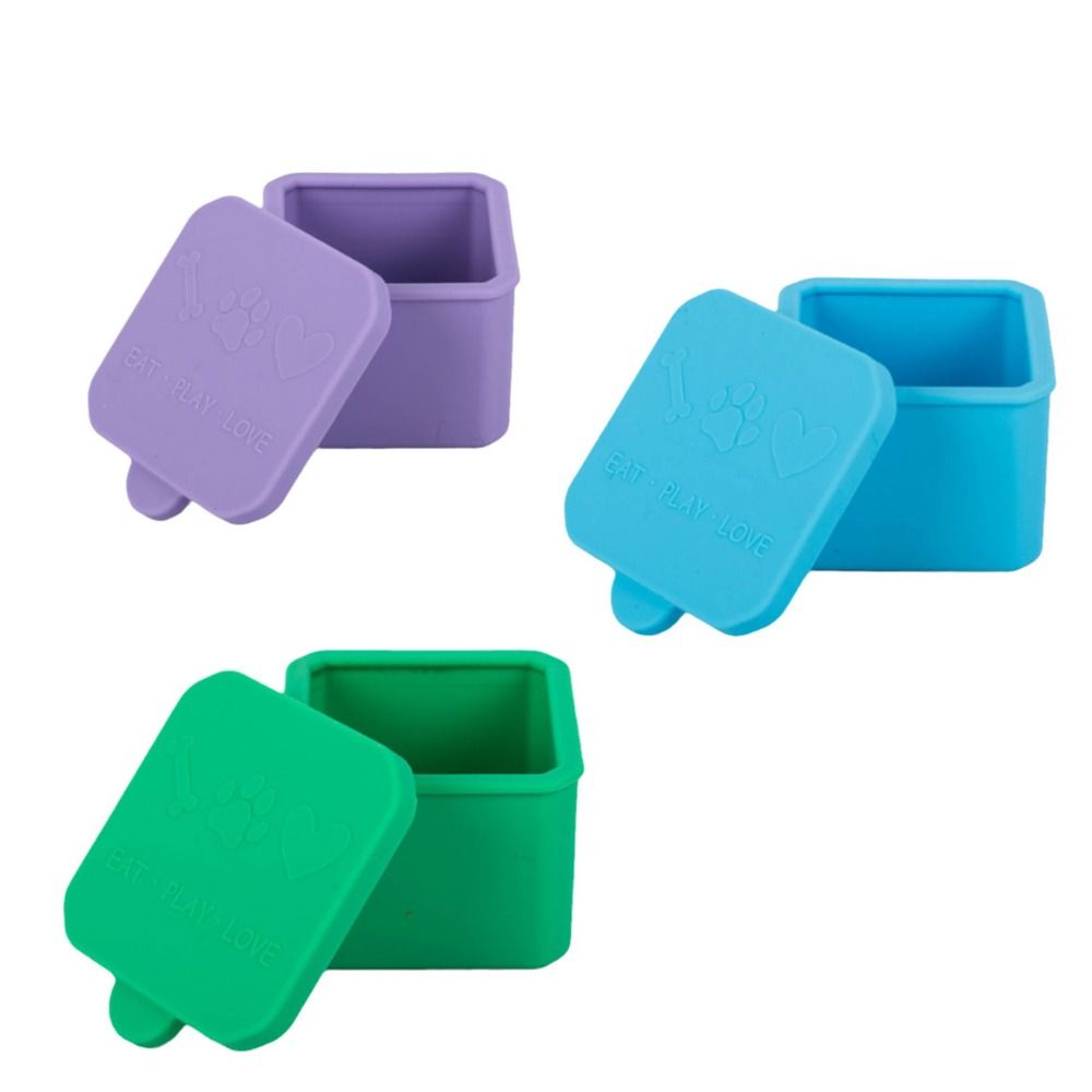 Food Snacks That Are Green - 1/3pcs Serviceable Silicone Food Distribution Box