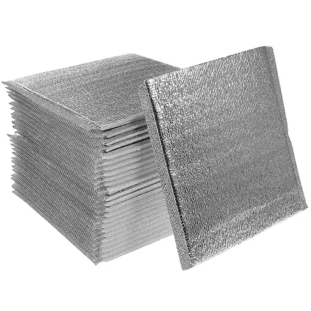 Aluminum Foil Cooler Bag Insul - Food Snacks Delivery บทวิจารณ์และราคา