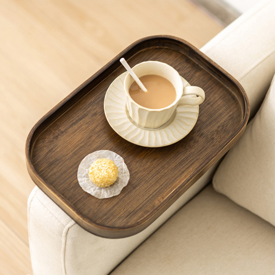 Multi-purpose Bamboo Tray Stor - Food Snacks In Japan บทวิจารณ์และราคา