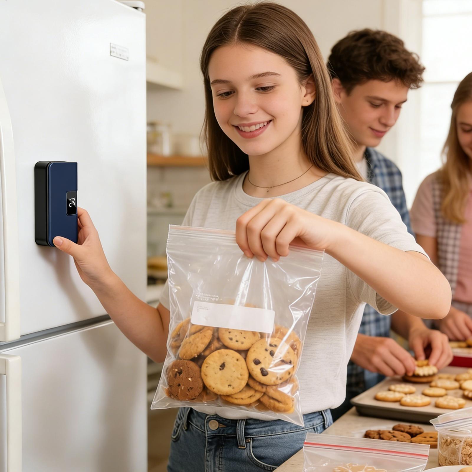 Mini Bag Resealer LED Display  - Food Prep Snacks บทวิจารณ์และราคา