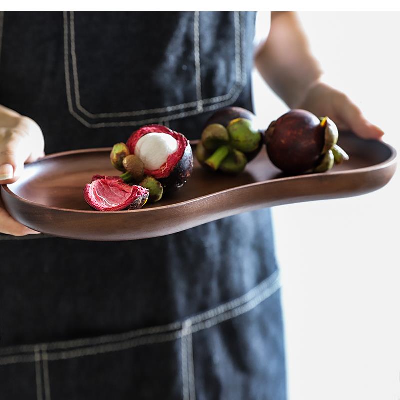 Black Walnut Pure Solid Wood T - Food Snacks In Japan บทวิจารณ์และราคา