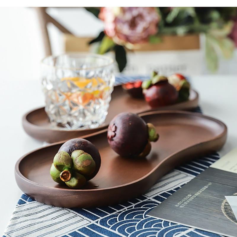 Black Walnut Pure Solid Wood T - Food Snacks In Japan บทวิจารณ์และราคา