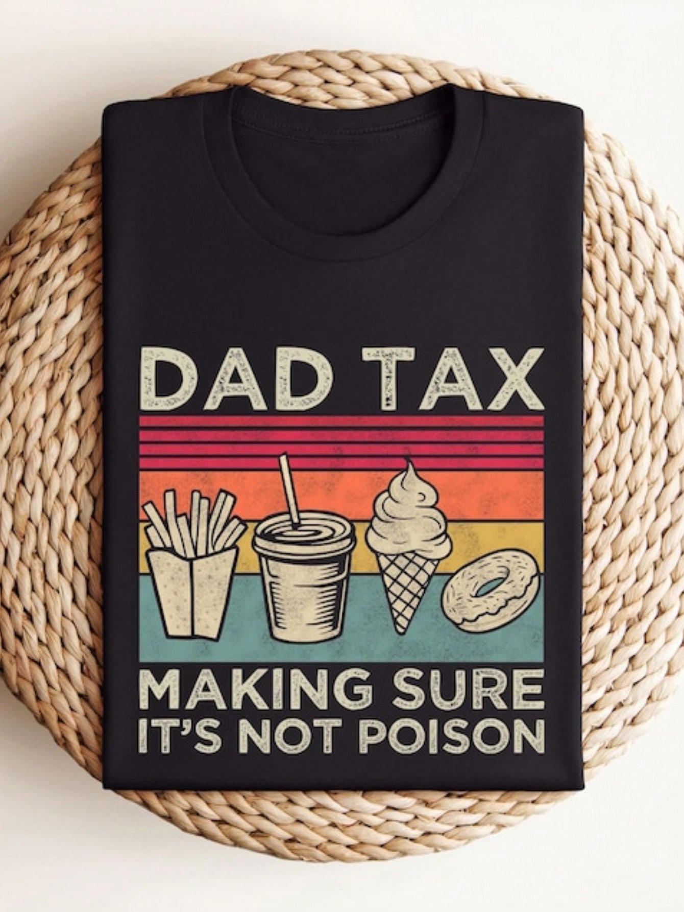 Vintage-Style Dad Tax Graphic  - Food & Snacks Pdf บทวิจารณ์และราคา
