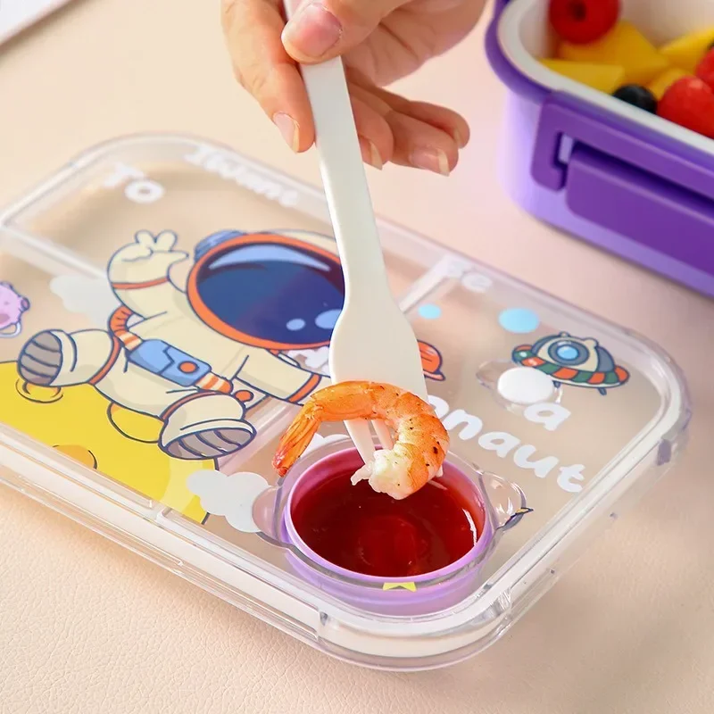 Unicorn Cartoon Bento Lunch Bo - Food Prep Snacks บทวิจารณ์และราคา