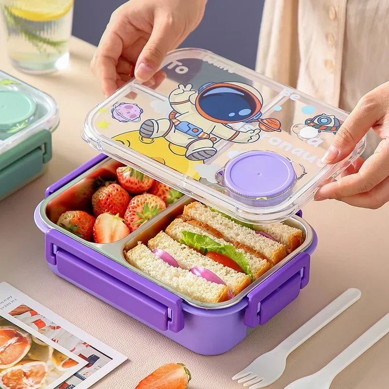 Unicorn Cartoon Bento Lunch Bo - Food Prep Snacks บทวิจารณ์และราคา