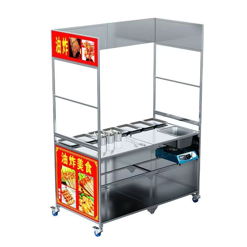 custom.Foldable Delivery Carts - Food Snacks Delivery บทวิจารณ์และราคา