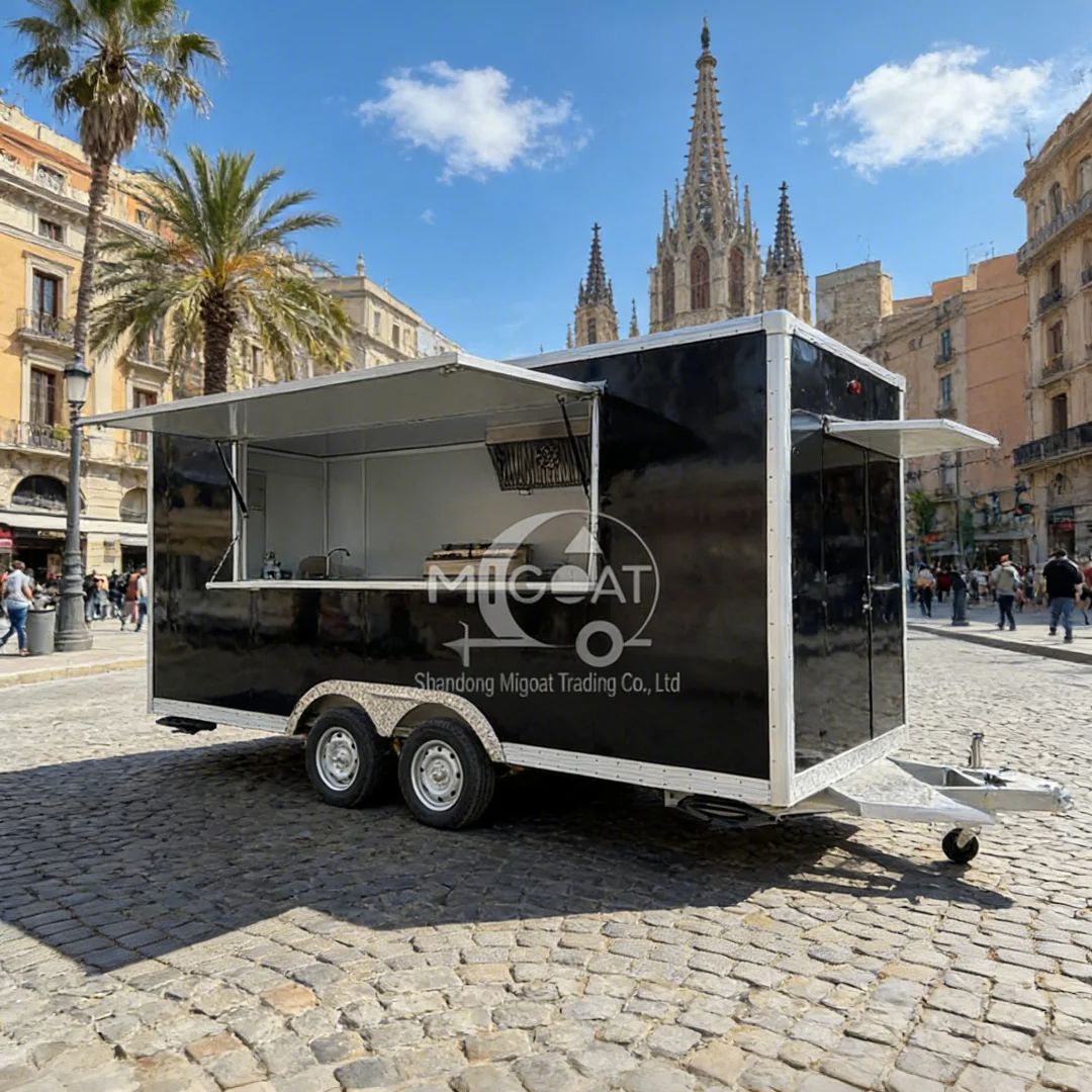 Commercial Mobile Food Cart Mu - Food Snacks To Sell บทวิจารณ์และราคา