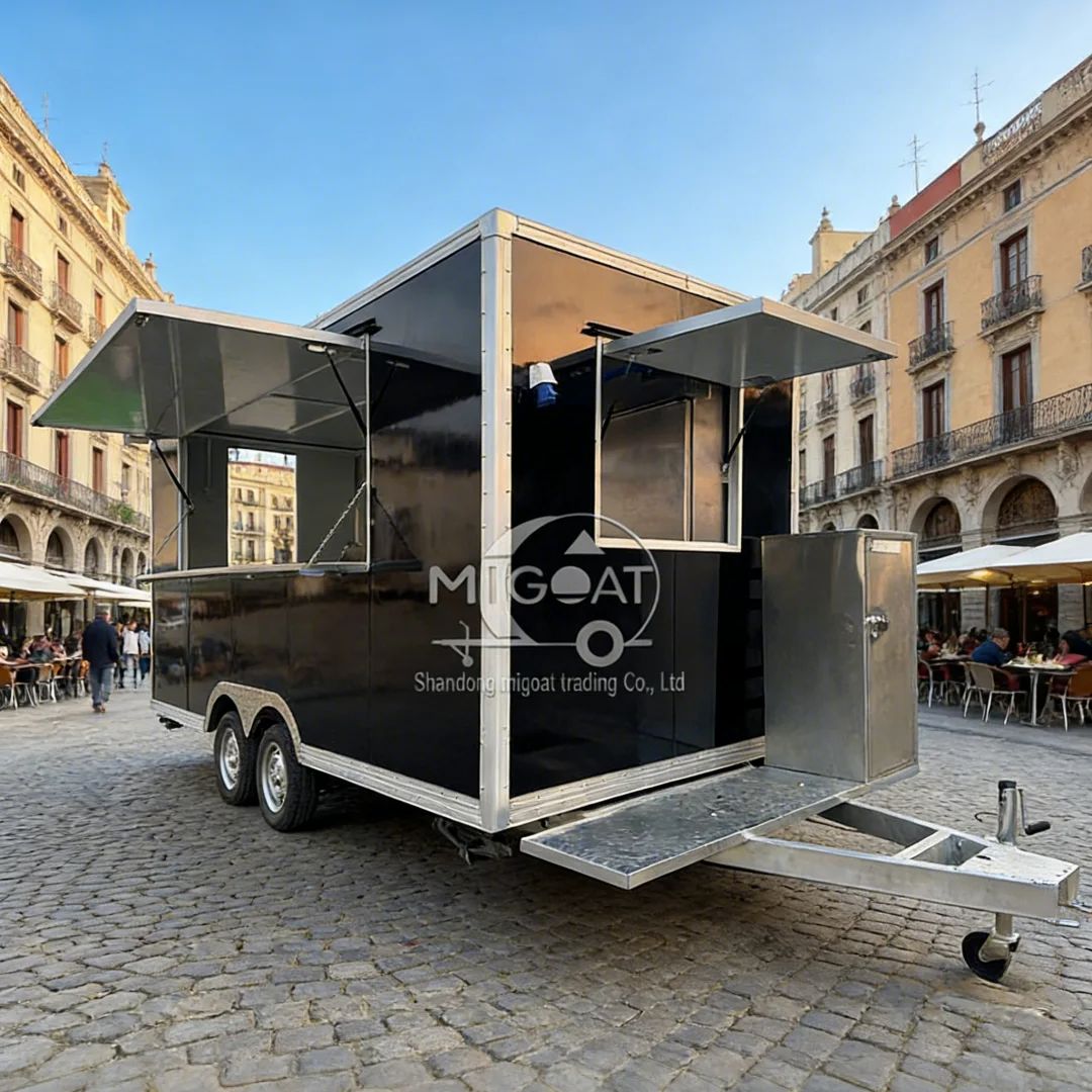 Commercial Mobile Food Cart Mu - Food Snacks To Sell บทวิจารณ์และราคา