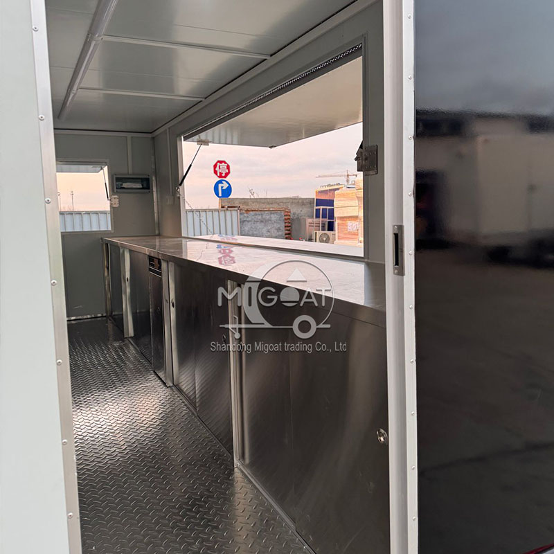Commercial Mobile Food Cart Mu - Food Snacks To Sell บทวิจารณ์และราคา