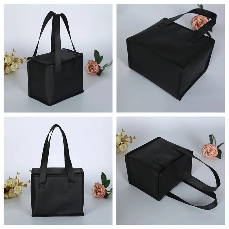 Portable Lunch Cooler Bag Fold - Food Snacks Delivery บทวิจารณ์และราคา