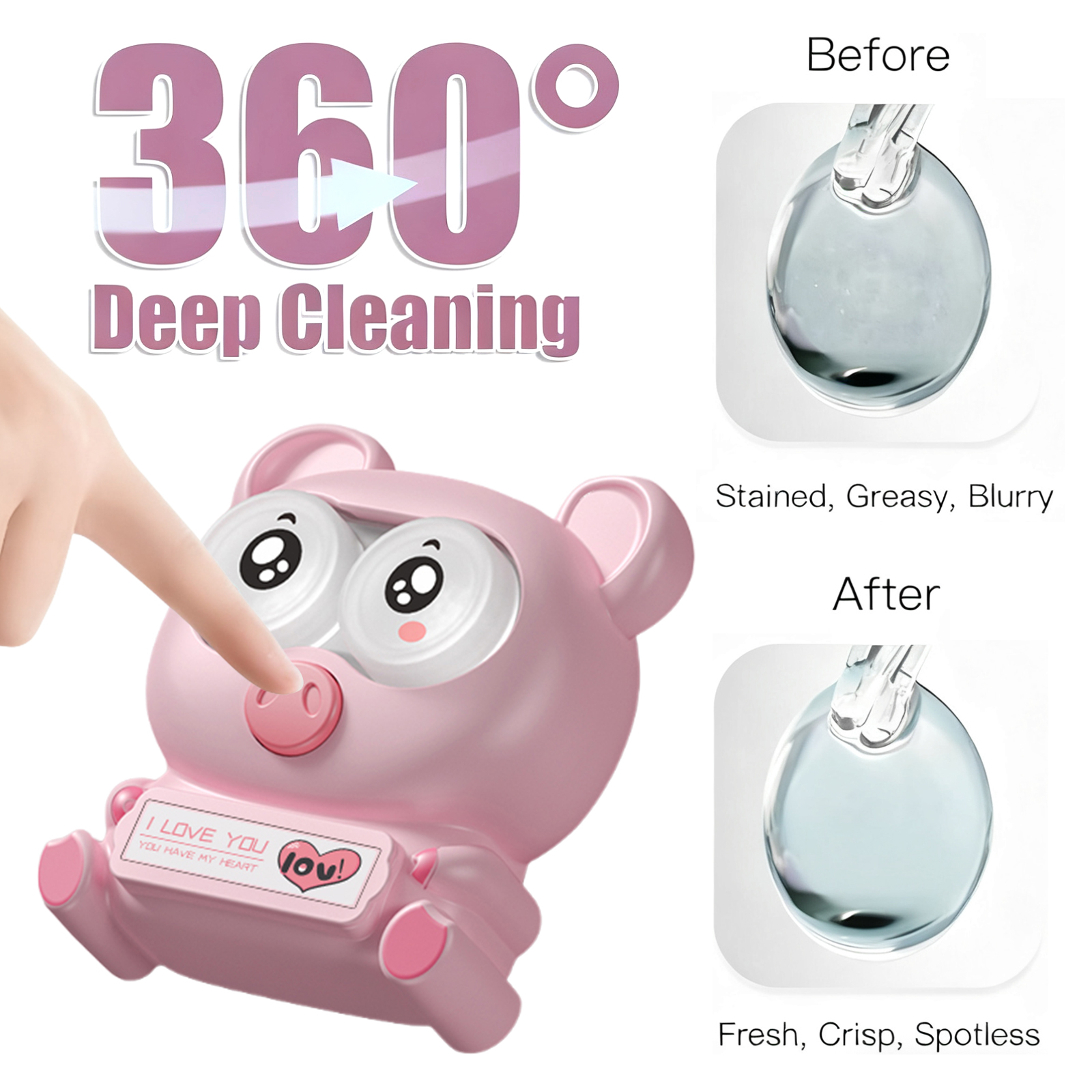 Electric Contact Lenses Cleane - Protein Bar Box บทวิจารณ์และราคา
