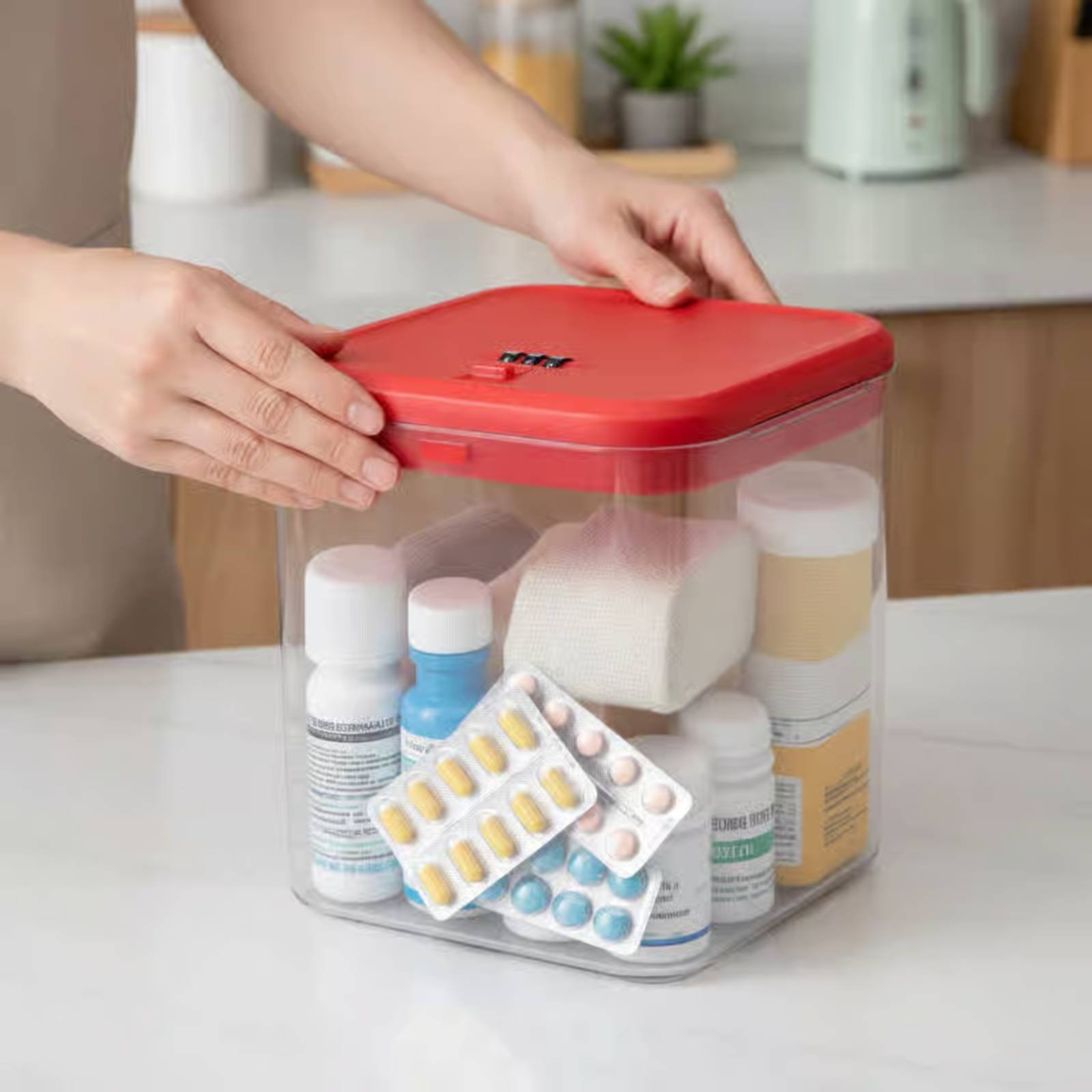 Clear Lockable Box Versatile L - Food & Snacks Pdf บทวิจารณ์และราคา