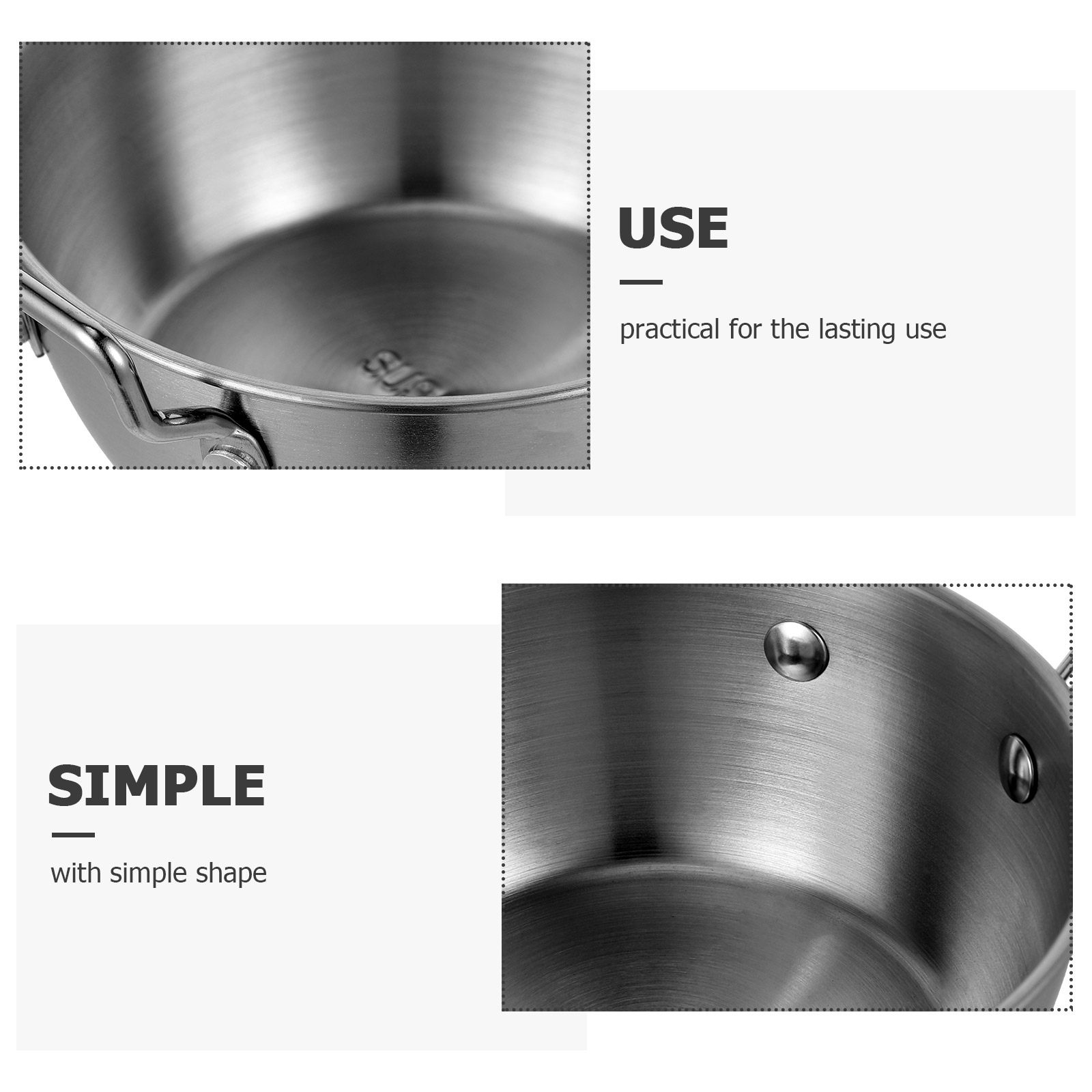 Stainless Steel Salad Bowl Pre - Food Prep Snacks บทวิจารณ์และราคา