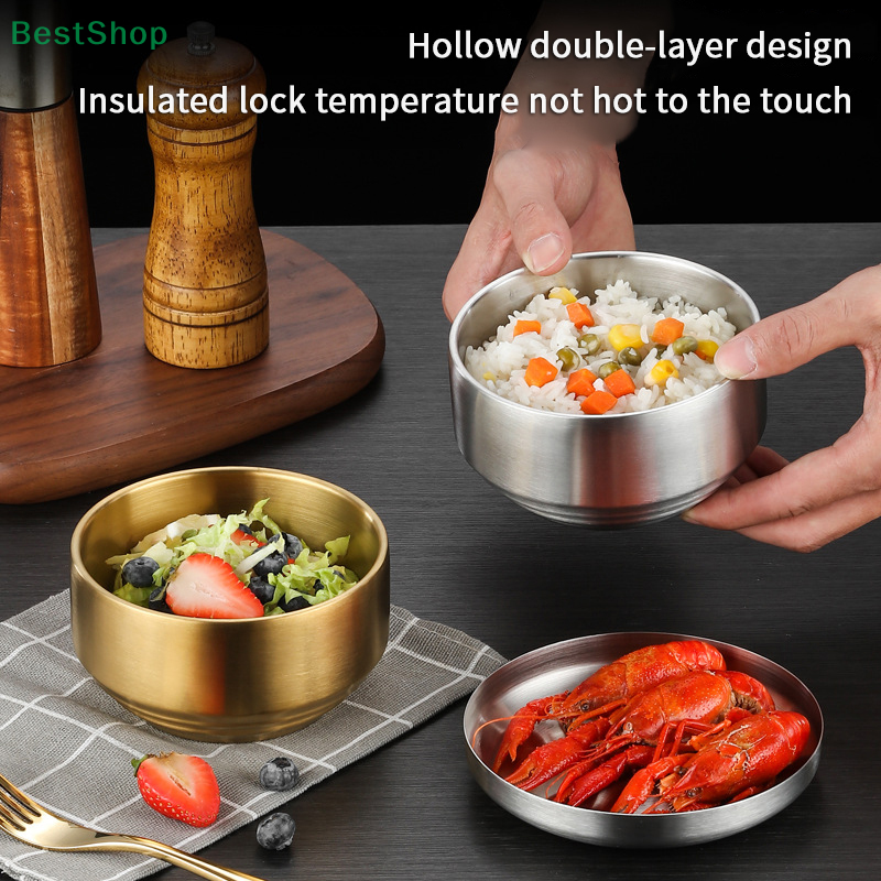 ♥Stainless Steel Korean Style  - Food Prep Snacks บทวิจารณ์และราคา