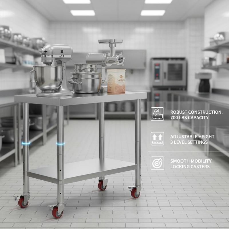 Food Preparation Bench 30 x 12 - Foods X บทวิจารณ์และราคา