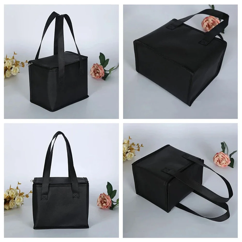 Portable Lunch Cooler Bag Fold - Food Snacks Delivery บทวิจารณ์และราคา