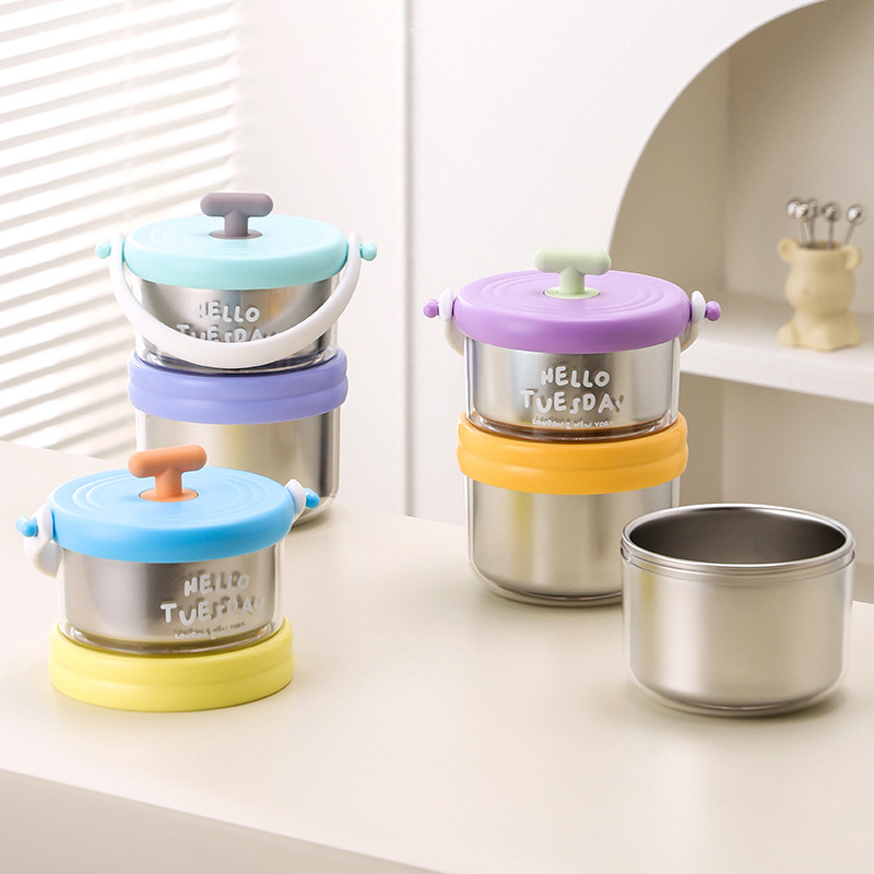 Double Layer Lunch Box 304 Sta - Food Snacks For School บทวิจารณ์และราคา