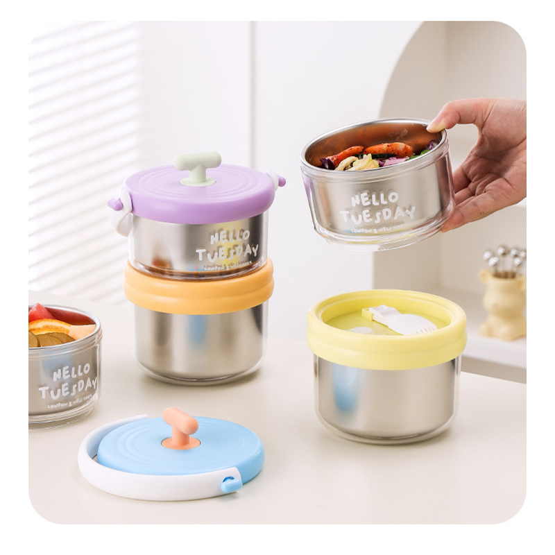 Double Layer Lunch Box 304 Sta - Food Snacks For School บทวิจารณ์และราคา