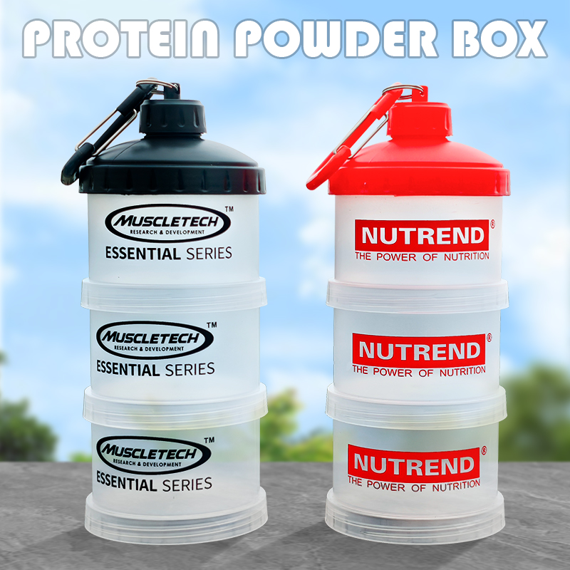 3-layer Portable Protein Powde - Protein Bar Box บทวิจารณ์และราคา