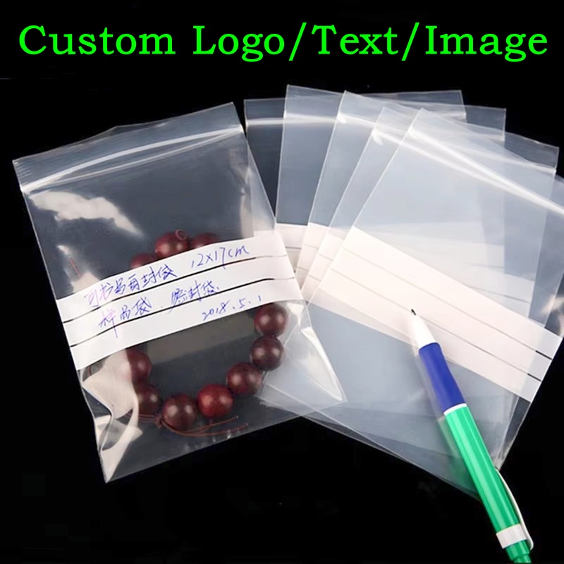 200PCS PE Clear Plastic Writin - Food Snacks For School บทวิจารณ์และราคา