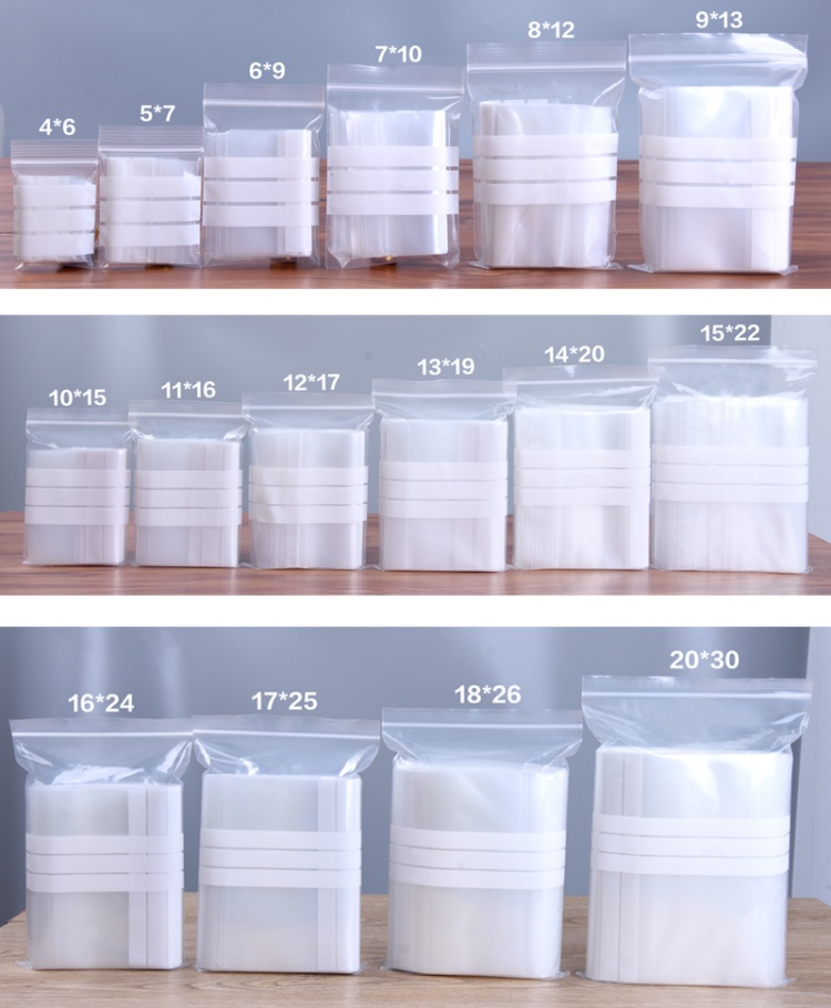200PCS PE Clear Plastic Writin - Food Snacks For School บทวิจารณ์และราคา