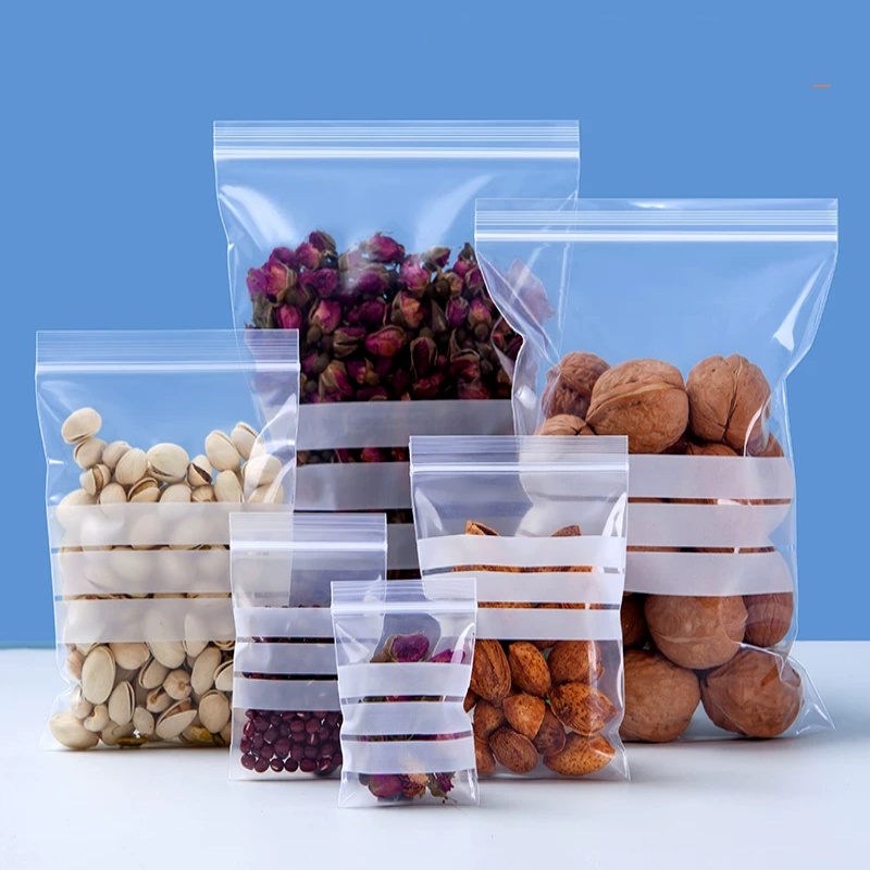 200PCS PE Clear Plastic Writin - Food Snacks For School บทวิจารณ์และราคา