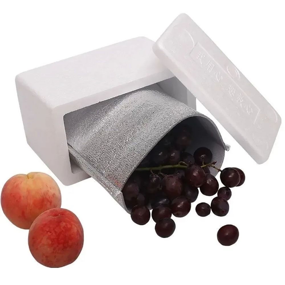 Aluminum Foil Cooler Bag Insul - Food Snacks Delivery บทวิจารณ์และราคา