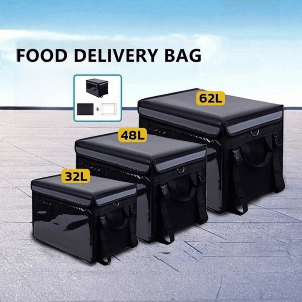 Waterproof Food Delivery Bag 3 - Food Snacks Delivery บทวิจารณ์และราคา