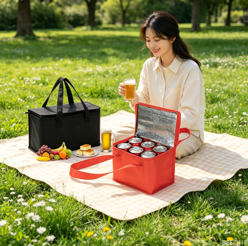Portable Lunch Cooler Bag Fold - Food Snacks Delivery บทวิจารณ์และราคา