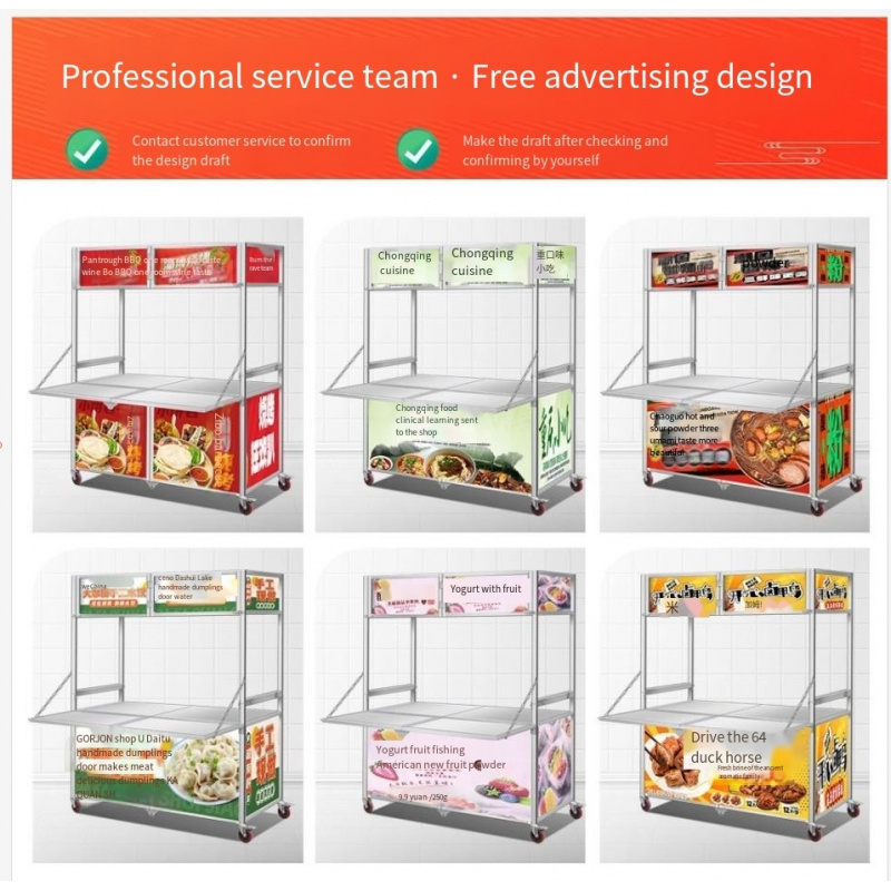 custom.Food Trucks Foldable Fo - Food Snacks Delivery บทวิจารณ์และราคา