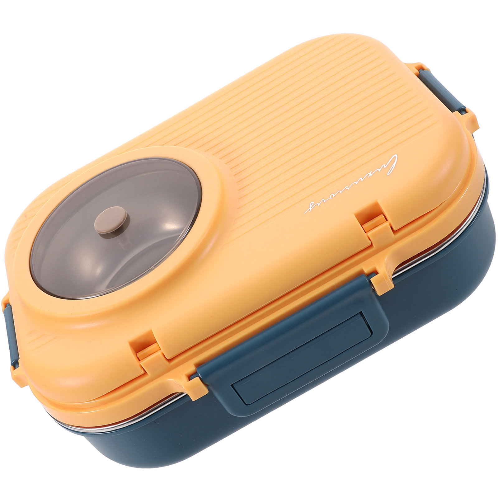 Lunch Boxes Compartment Food C - Food Snacks For School บทวิจารณ์และราคา
