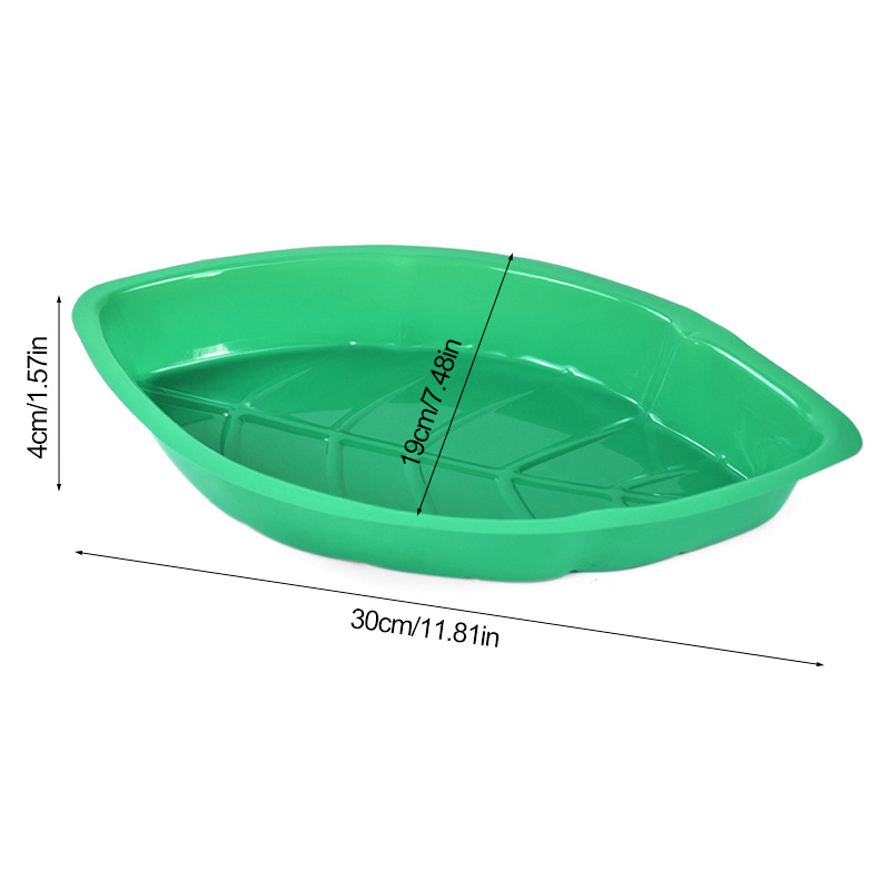 6Pcs Green Palm Leaf Plate Sna - Food Snacks That Are Green บทวิจารณ์และราคา