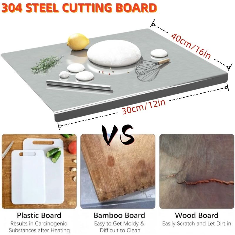 XXL 304 Stainless Steel Cuttin - Food & Snacks Pdf บทวิจารณ์และราคา