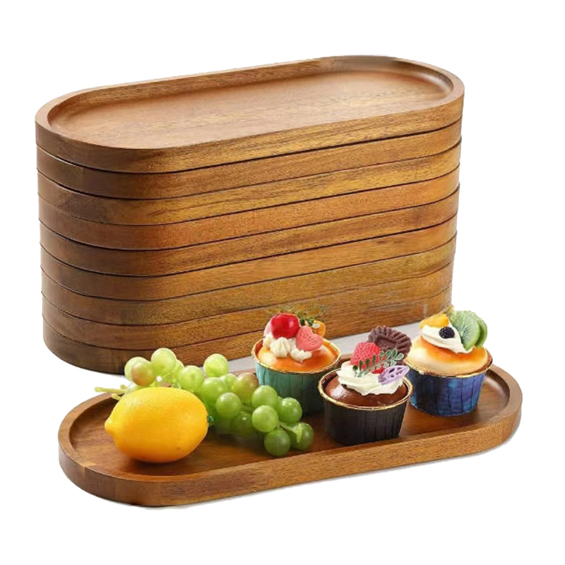 Tableware Solid Wood Food Tray - Food Snacks In Japan บทวิจารณ์และราคา