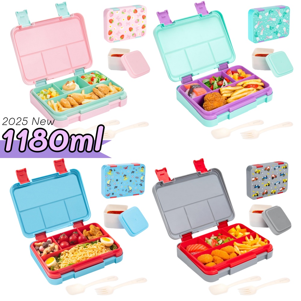 40oz Cartoon Pattern Bento Lun - Food Prep Snacks บทวิจารณ์และราคา