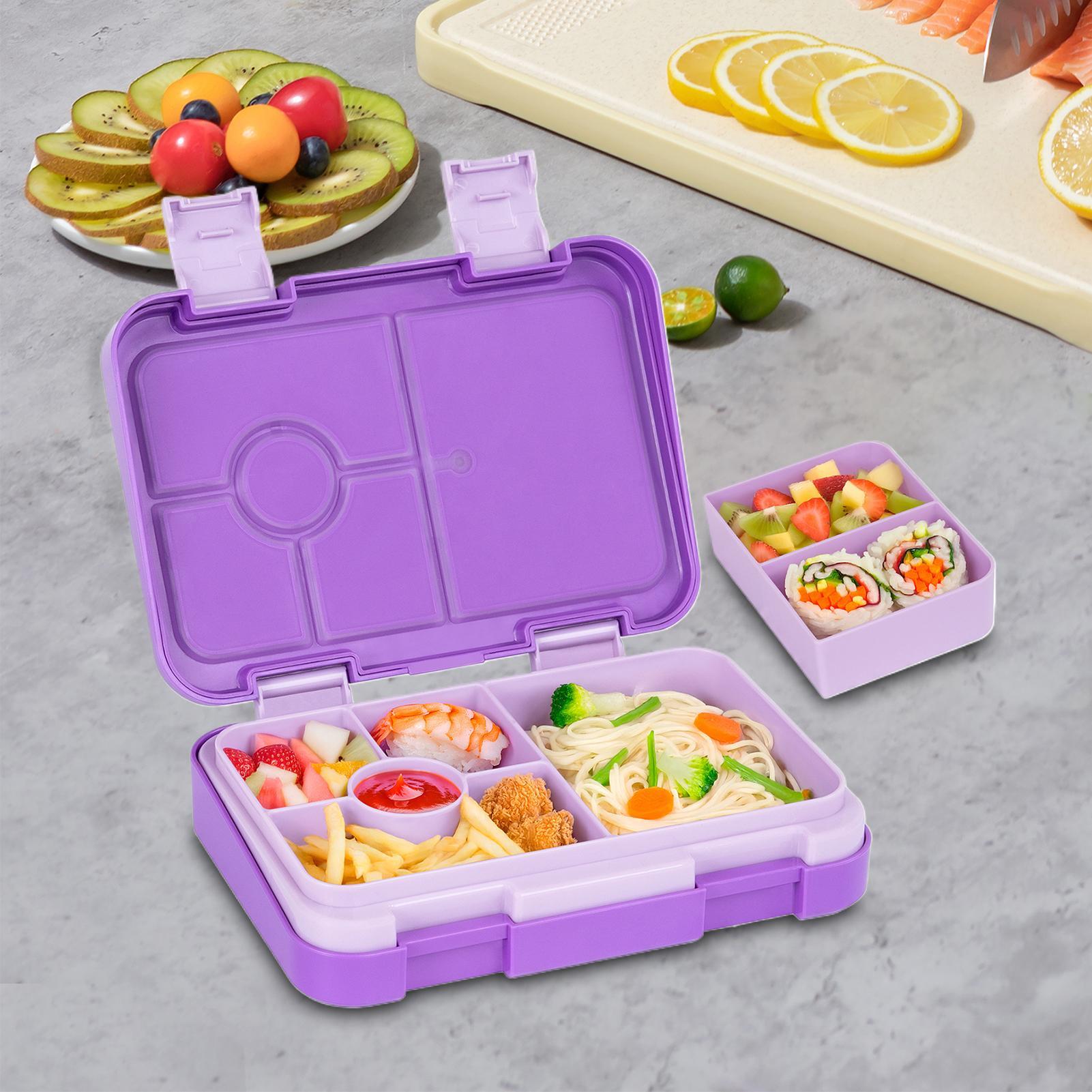 Bento Lunch Box with  Compartm - Food Snacks For School บทวิจารณ์และราคา