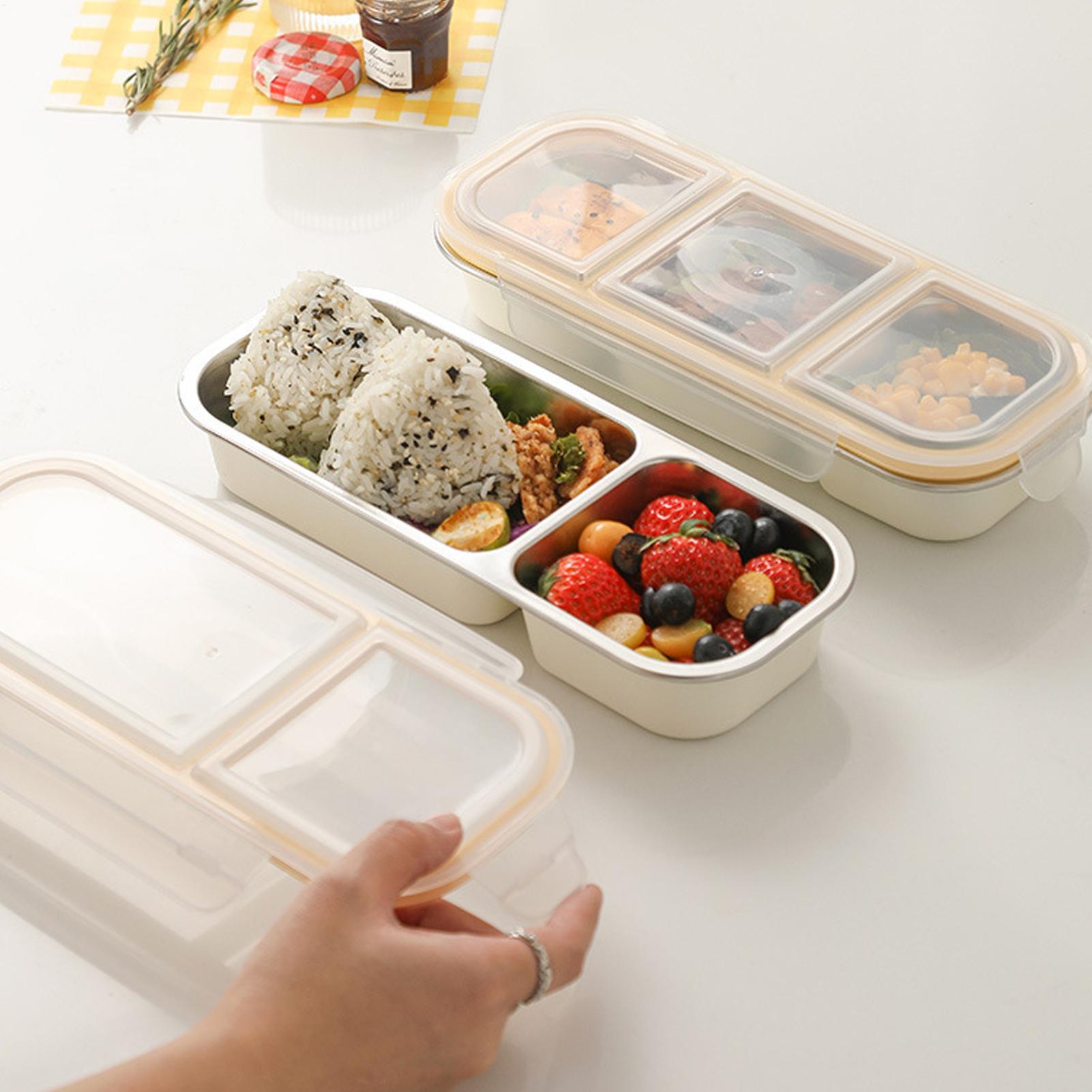 Stainless Steel Snack Box Spil - Food Prep Snacks บทวิจารณ์และราคา