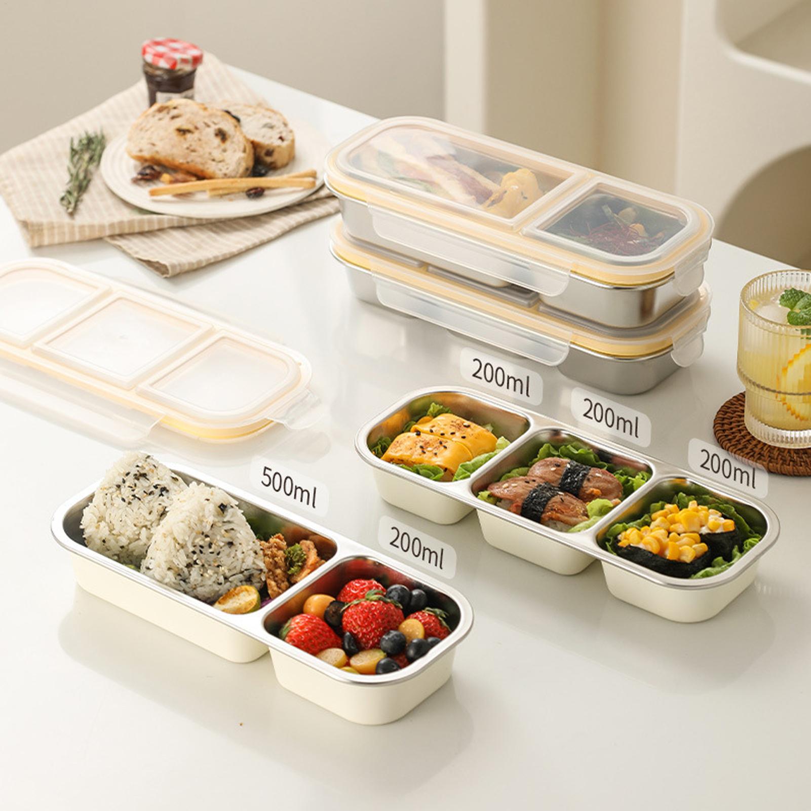 Stainless Steel Snack Box Spil - Food Prep Snacks บทวิจารณ์และราคา