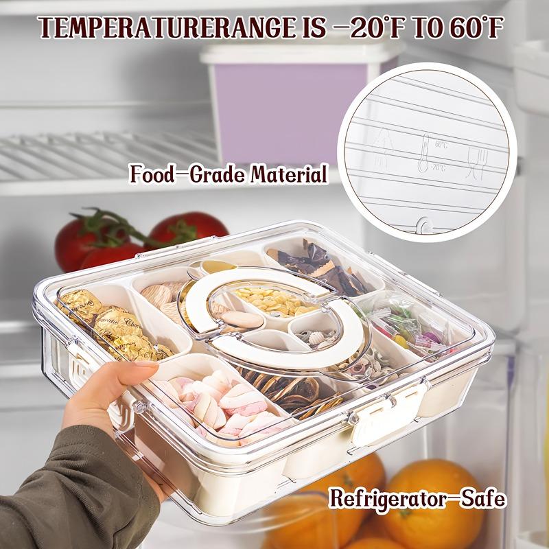 8 Grids Divided Serving Tray S - Food Snacks In Japan บทวิจารณ์และราคา