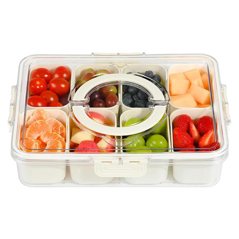 8 Grids Divided Serving Tray S - Food Snacks In Japan บทวิจารณ์และราคา