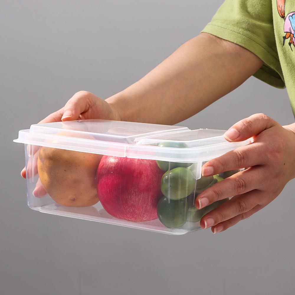 Plastic Flip cover Bento Box P - Food Prep Snacks บทวิจารณ์และราคา