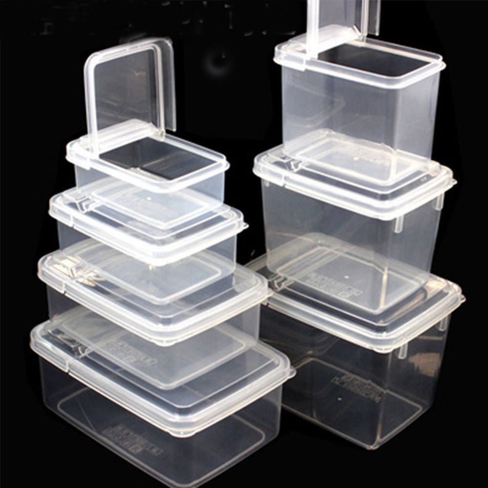 Plastic Flip cover Bento Box P - Food Prep Snacks บทวิจารณ์และราคา
