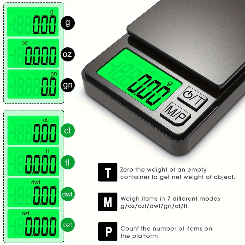 Precision Pocket Scale 1000g X - Foods X บทวิจารณ์และราคา