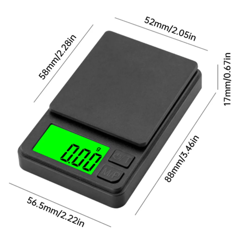 Precision Pocket Scale 1000g X - Foods X บทวิจารณ์และราคา